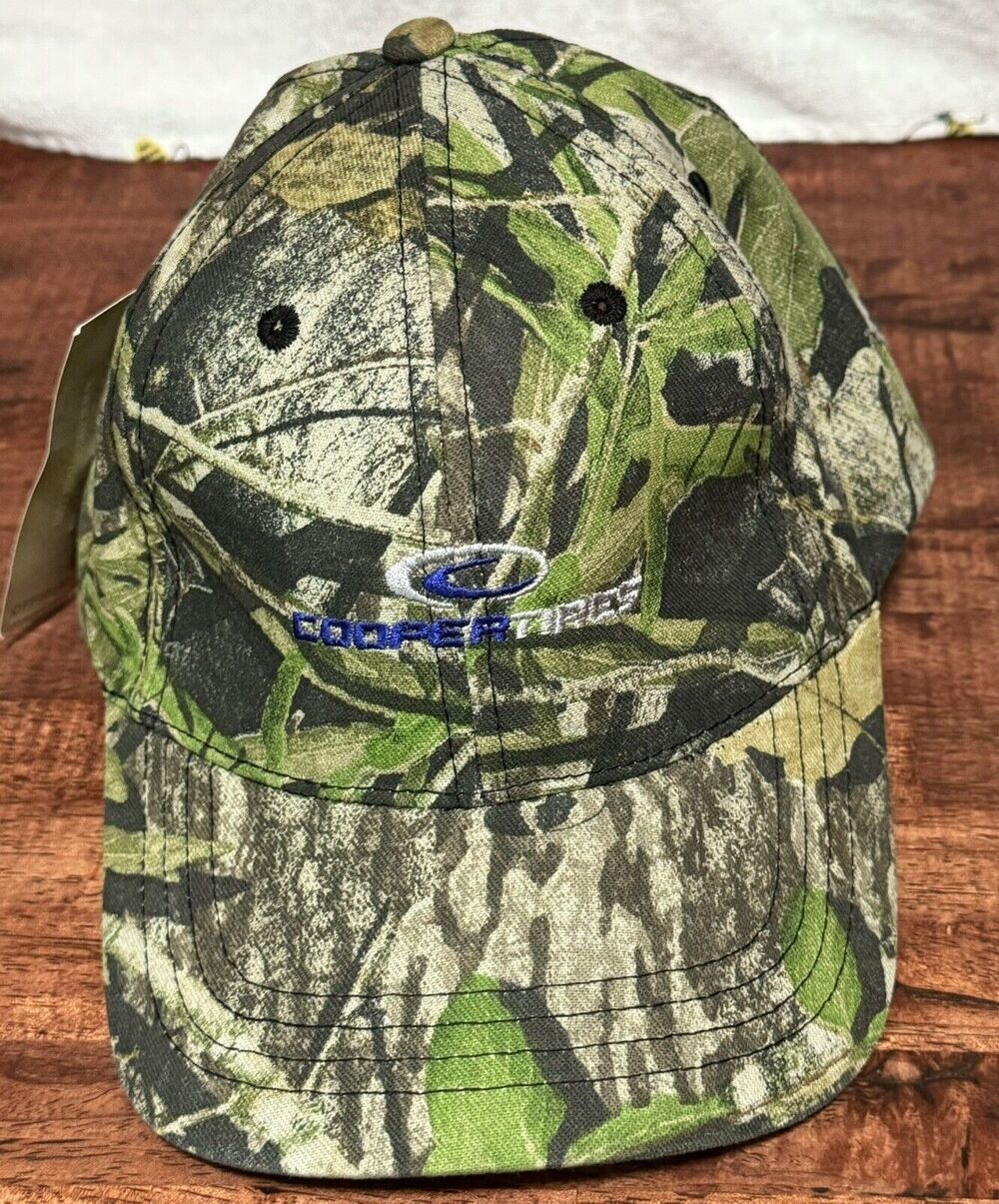 Mossy Oak Camo Baseball Hat Adjustable Outdoor Tree Pattern Cap - NWT